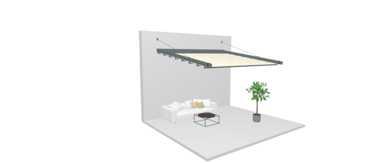 modélisation technique pergola tarasola modèle panorama