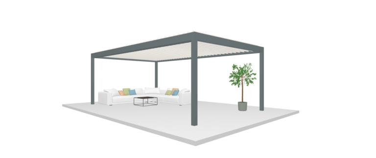 modélisation technique pergola pavillon