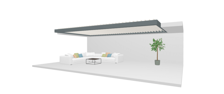 modélisation pergola suspendue technique modèle tende